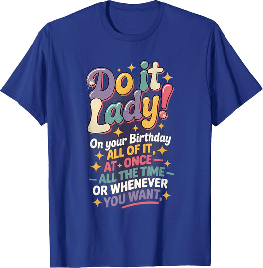 All The Time T-Shirt - T-Shirt | Royal