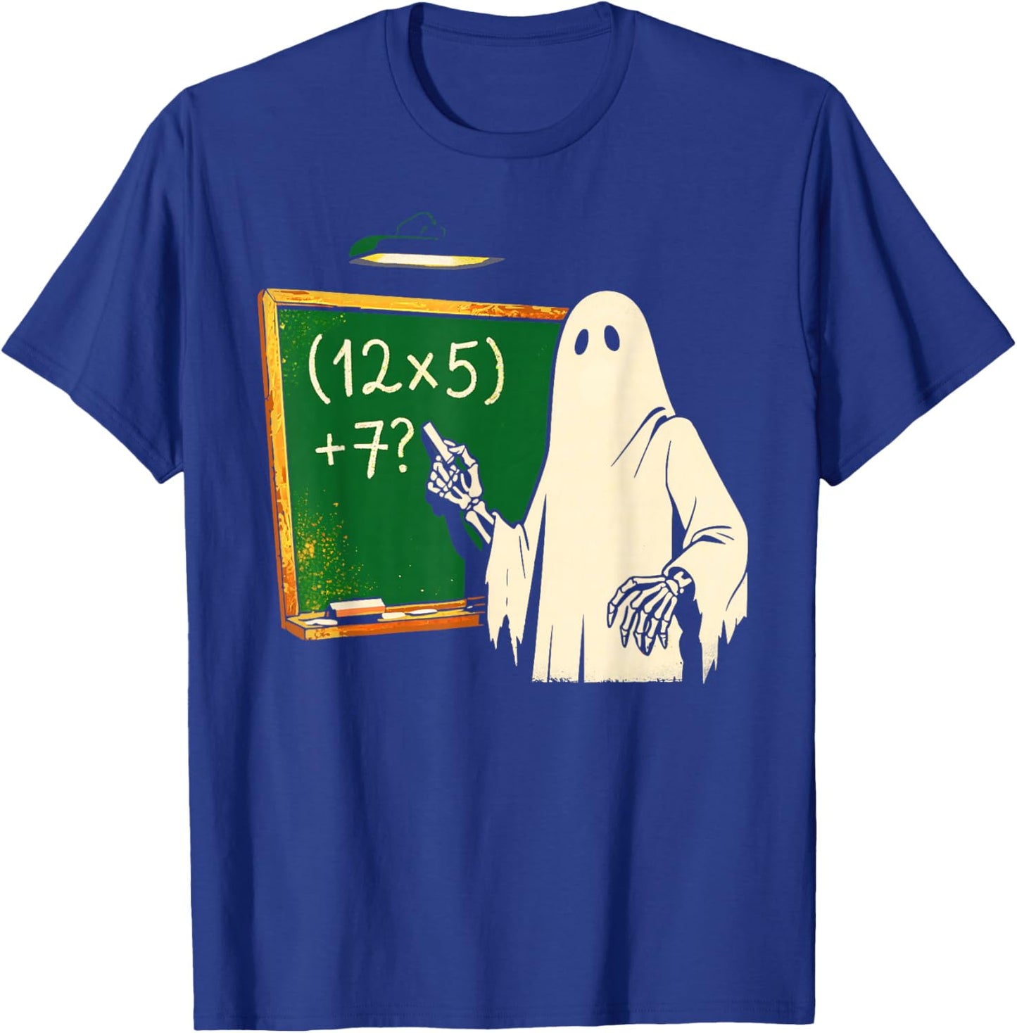 67 Teacher Halloween Ghost Six Seven Meme Brainrot Math Joke T-Shirt - T-Shirt | Royal