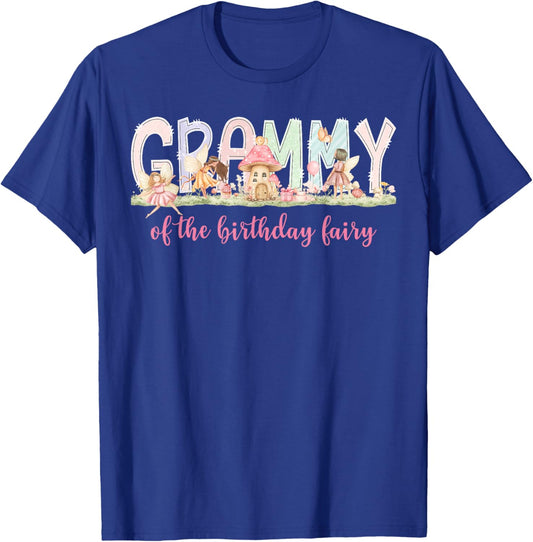 Grammy of The Birthday Fairy Girl Magical Family Matching T-Shirt - T-Shirt | Royal