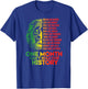 Black History Month Dream Like Martin T-Shirt - T-Shirt | Royal