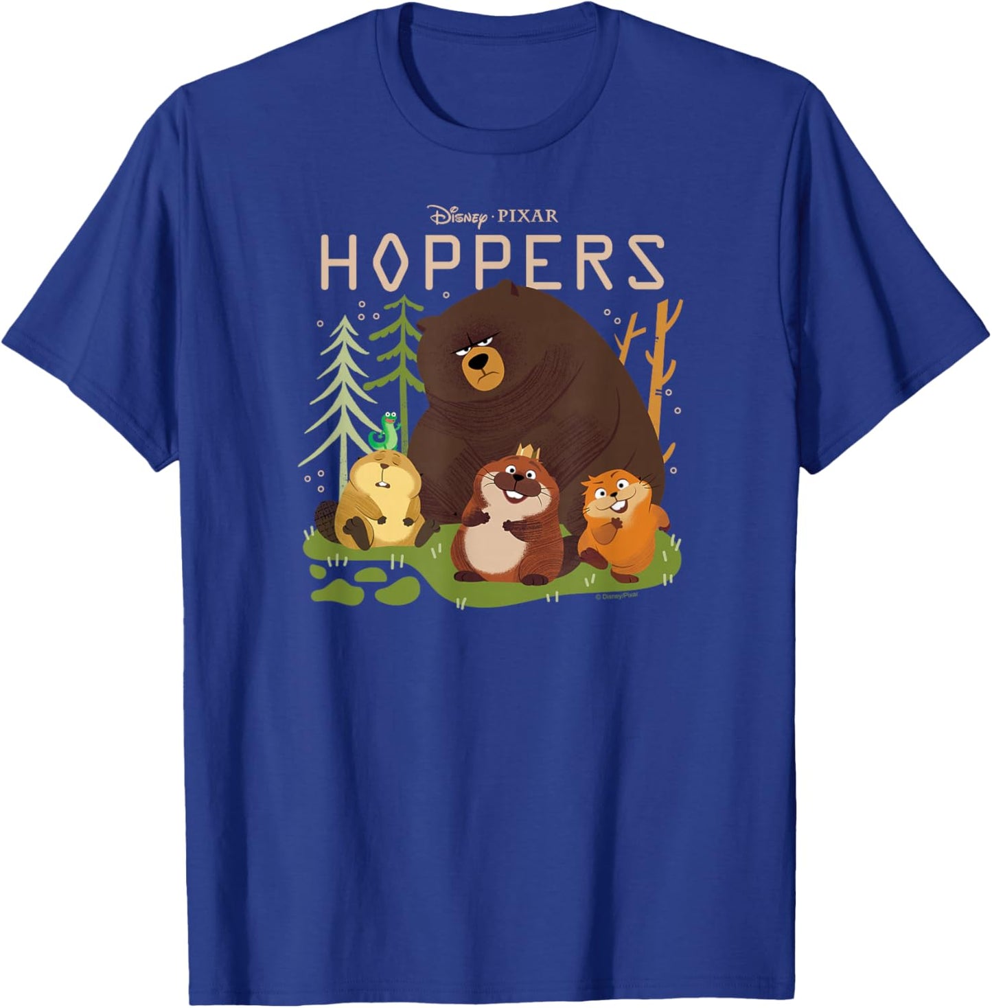 Hoppers - Group Logo T-Shirt - T-Shirt | Royal