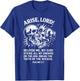Psalm 3:7 Vintage Skull Christian Religious Bible Verse T-Shirt - T-Shirt | Royal