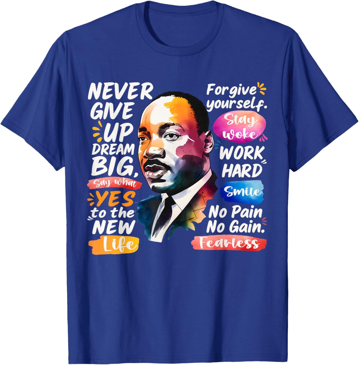 Black History Month Martin Have Dream Luther King Day T-Shirt - T-Shirt | Royal