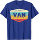 Van Personalized Name - Van T-Shirt - T-Shirt | Royal