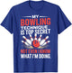 My Bowling Technique is Top Secret Funny Bowling Costume T-Shirt - T-Shirt | Royal