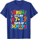 Bruh It's My 67+33 Days of School Six Seven 67 Meme Design T-Shirt - T-Shirt | Royal