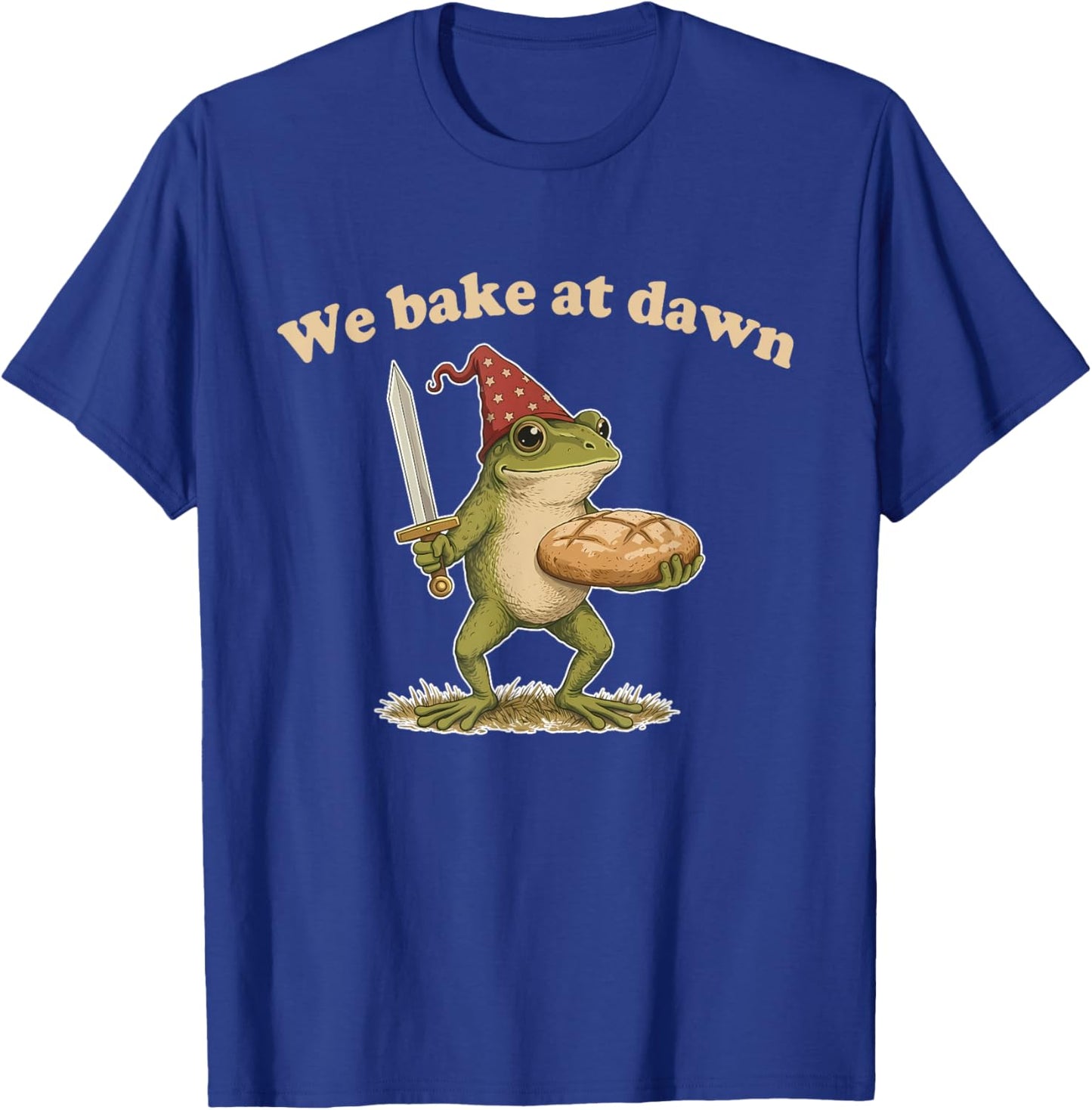 We Bake, At Dawn, Bakery Lifestyle T-Shirt - T-Shirt | Royal