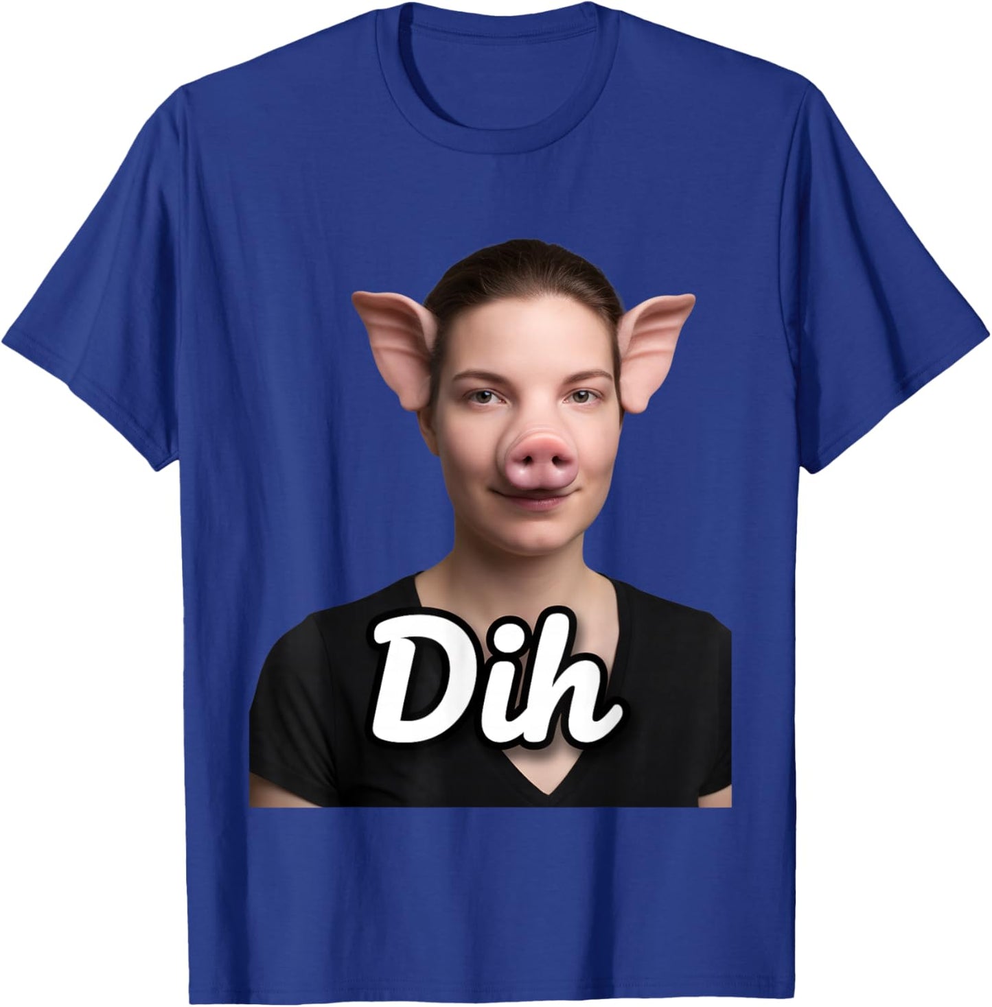 Cat Meme Dih, Funny Gen Z Brainrot Cat Humor T-Shirt - T-Shirt | Royal