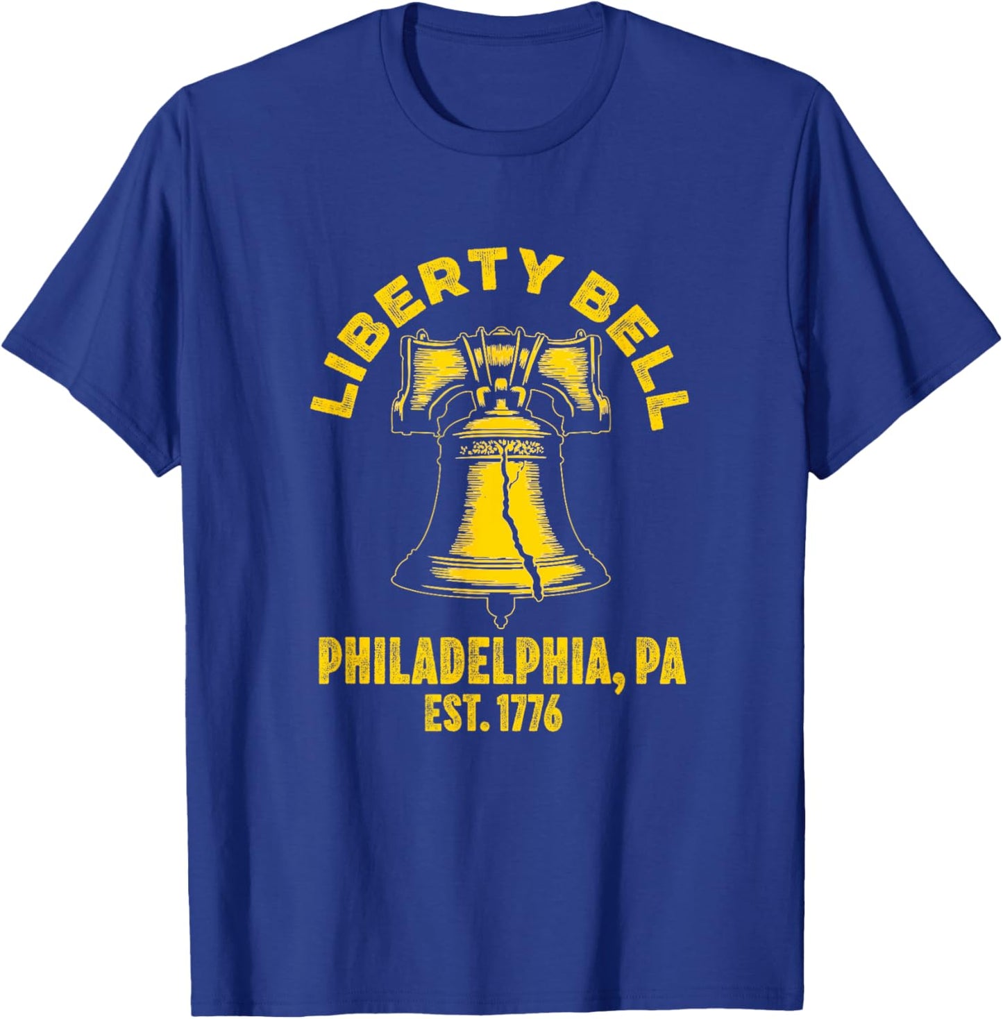 Liberty Bell Souvenir Philadelphia PA The State House Bell T-Shirt - T-Shirt | Royal