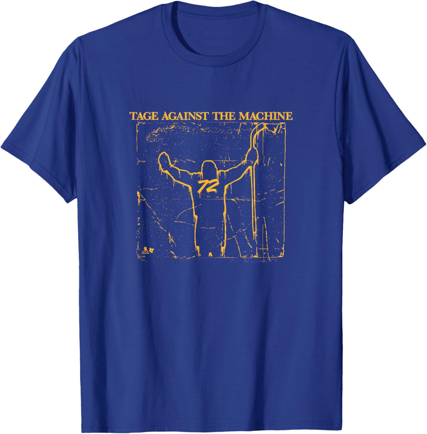 Tage Thompson - Tage Against The Machine - Buffalo Hockey T-Shirt - T-Shirt | Royal