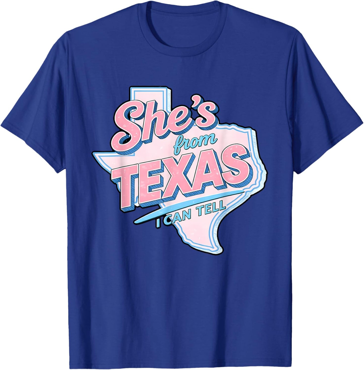 Texas Girl T-Shirt - T-Shirt | Royal