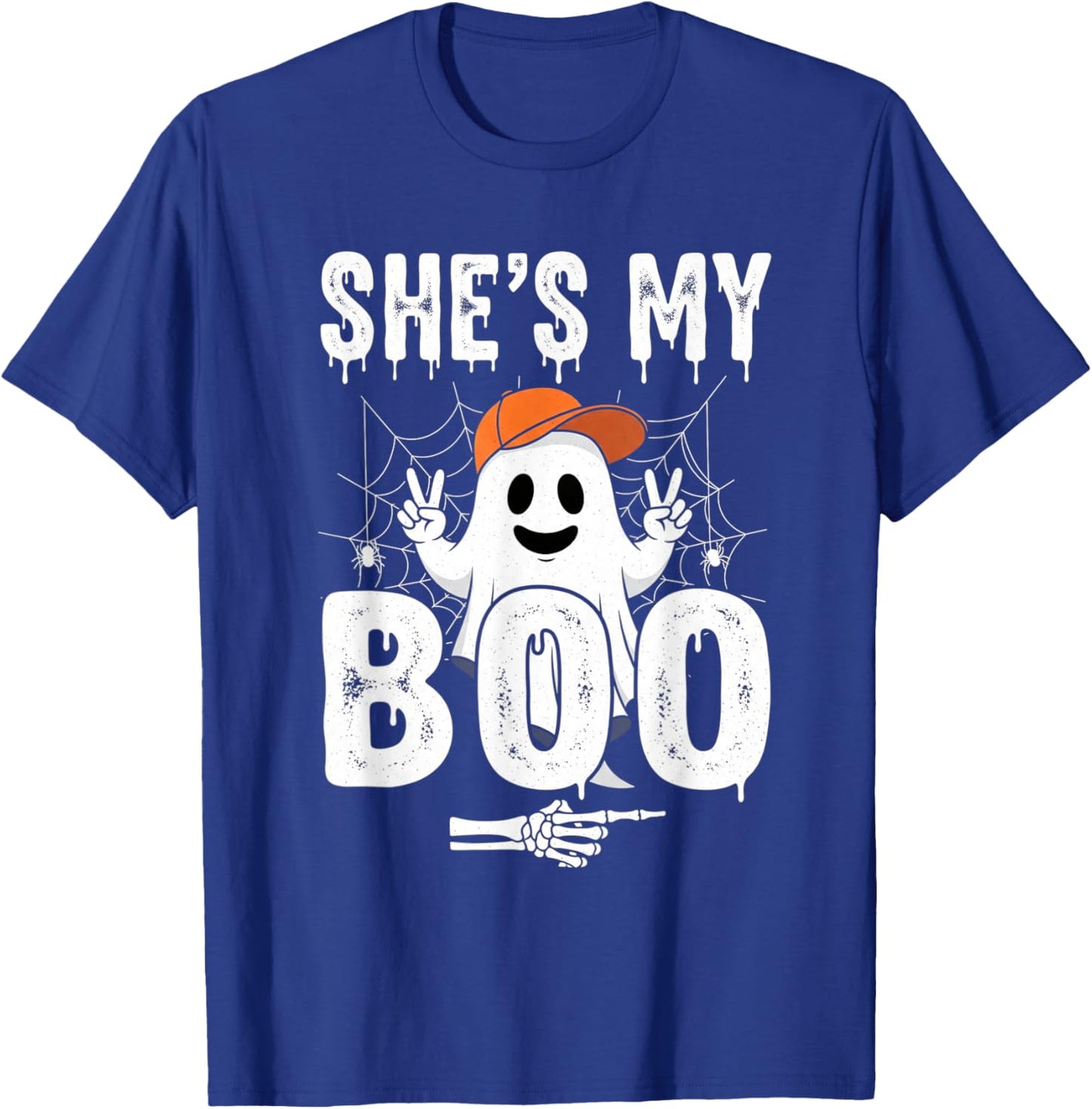 Shes My Boo Couple Matching Halloween Costumes T-Shirt - T-Shirt | Royal