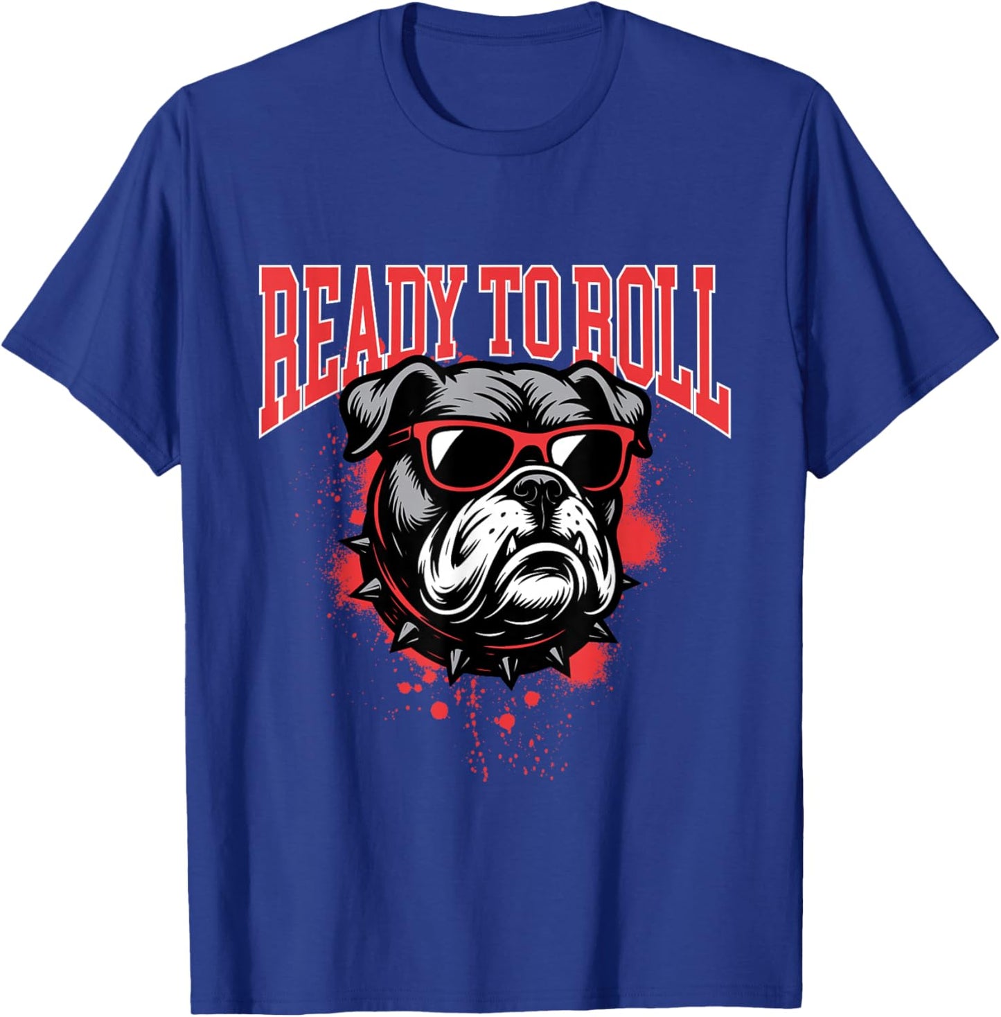 Ready to Roll - Georgia Football Lover Game Day T-Shirt - T-Shirt | Royal