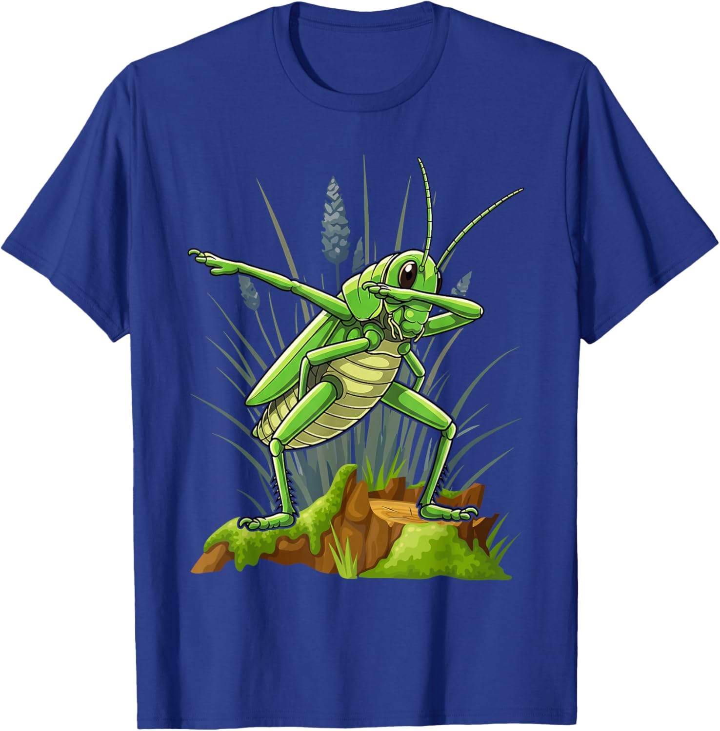 Funny Grasshopper Costume Women Kids T-Shirt - T-Shirt | Royal