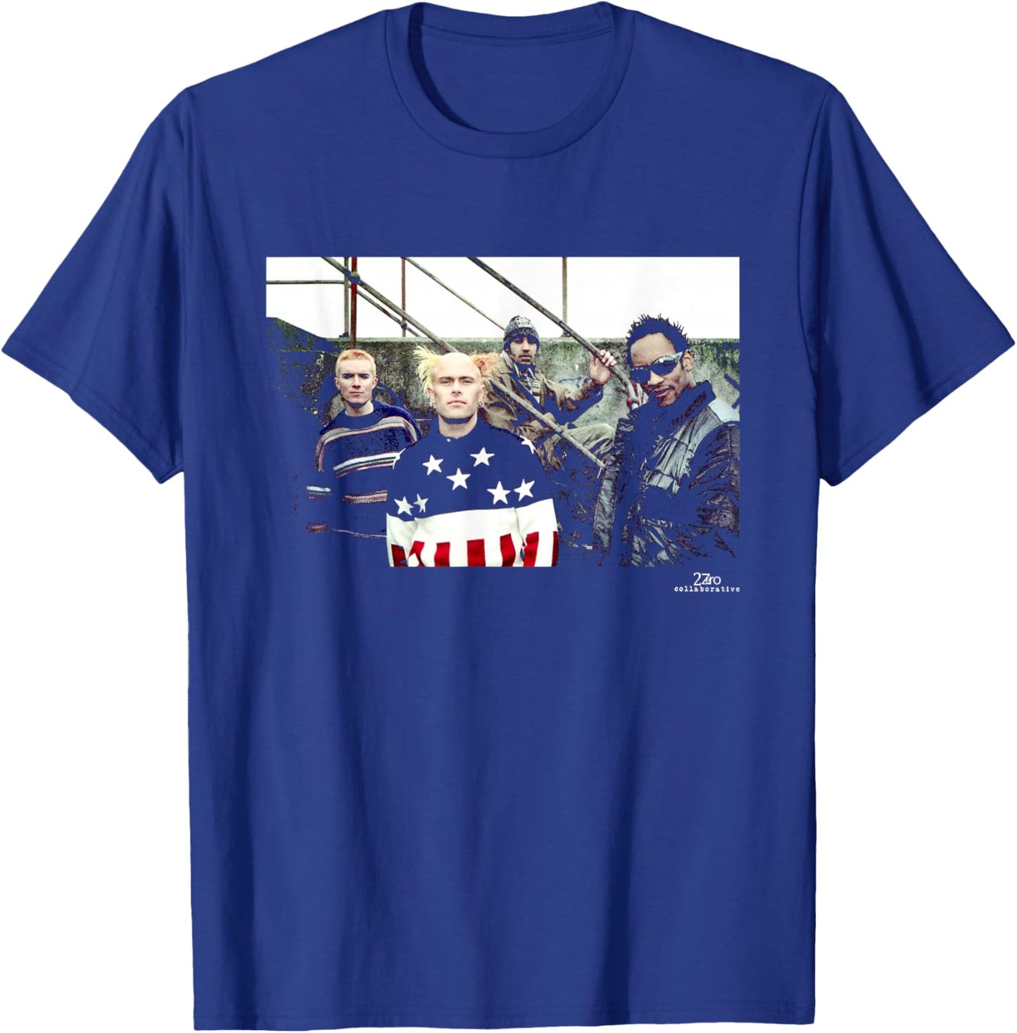 Keith Flint The Prodigy Electronic Band Photo Phil Nicholls T-Shirt - T-Shirt | Royal