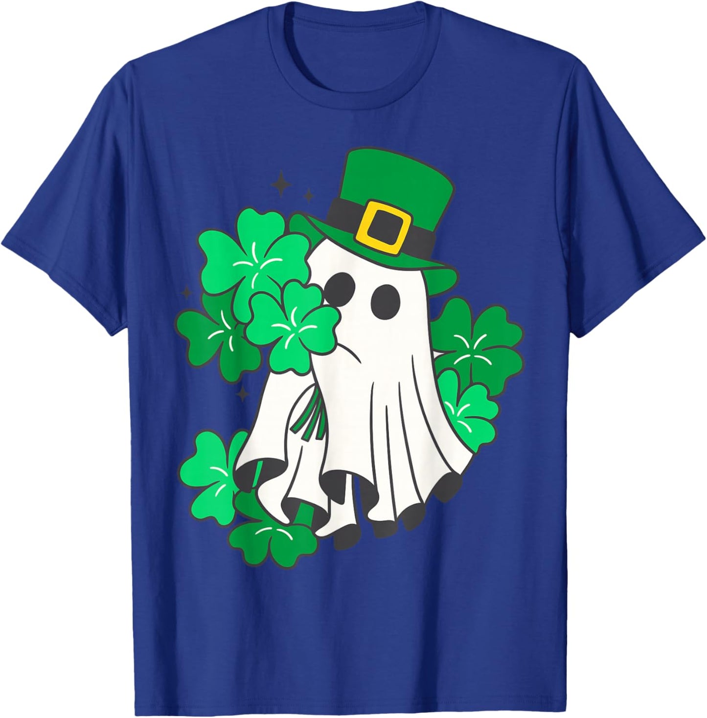 Shamrock Ireland Irish Happy St. Patrick's Day Men & Women T-Shirt - T-Shirt | Royal