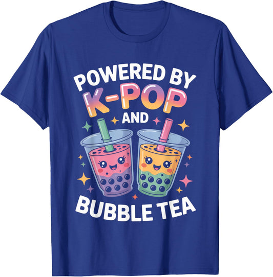 Bubble Tea Boba K-POP Music Lover Korean Milk K-Pop Fashion T-Shirt - T-Shirt | Royal