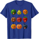 Funny AI Fruit Meme Gen Z Brainrot Men Women T-Shirt - T-Shirt | Royal