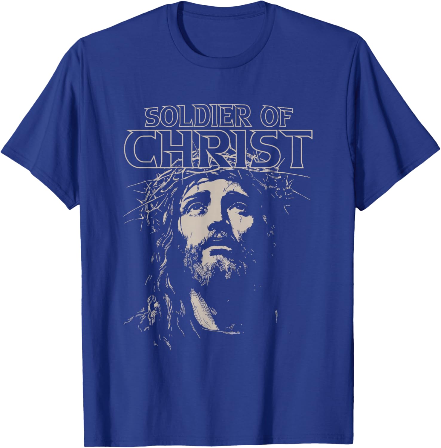 Soldier of Jesus Christ T-Shirt - T-Shirt | Royal