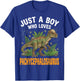Just A Boy Who Loves Pachycephalosaurus T-Shirt - T-Shirt | Royal