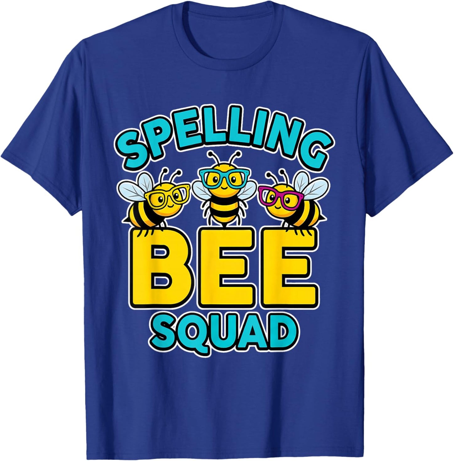 Cute Spelling Bee Squad for School Boys Girls Youth Kids T-Shirt - T-Shirt | Royal