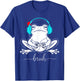 Gaming Japanese Style Shirt Boys, Funny Gamer Frog T-Shirt - T-Shirt | Royal