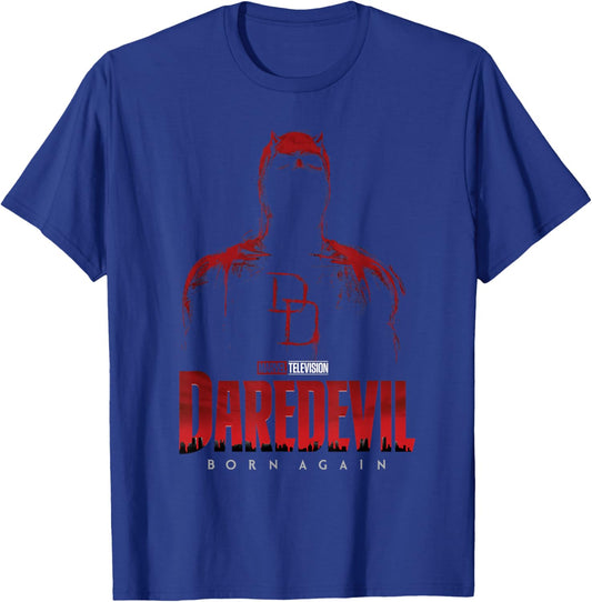 Marvel Daredevil: Born Again Season 2 The Devil Returns T-Shirt - T-Shirt | Royal