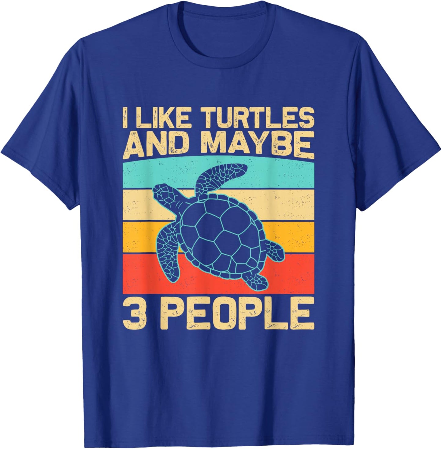 Funny Sea Turtle Shirt Men Women Tortoise Turtle Lover T-Shirt - T-Shirt | Royal