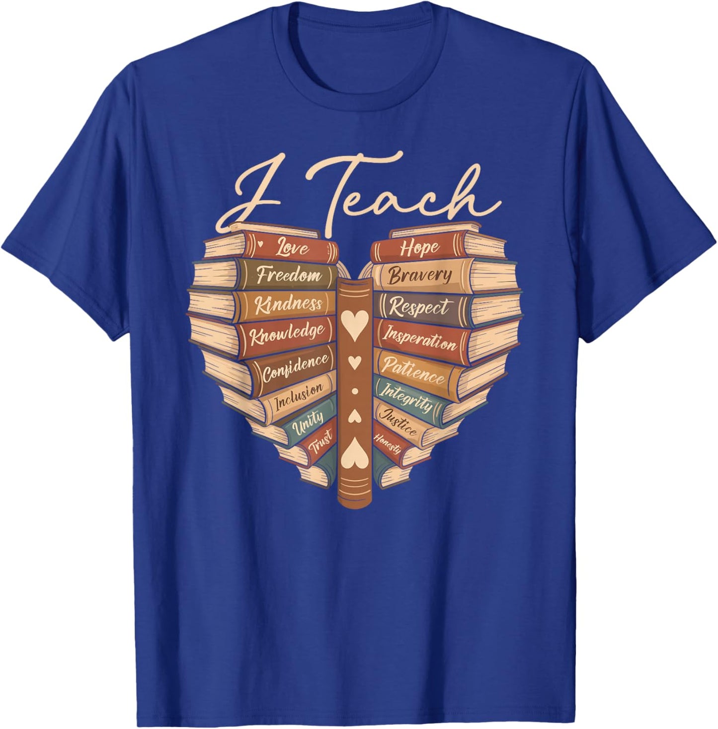 I Teach African American History Black History T-Shirt - T-Shirt | Royal