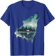 Wolf Animal Face Art Graphic Wildlife Colorful Wolf Lover T-Shirt - T-Shirt | Royal