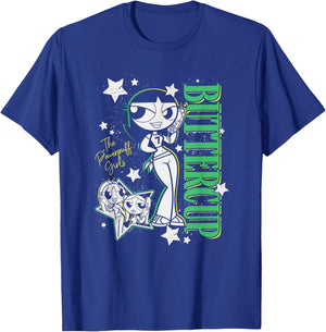 The Powerpuff Girls Teenager Buttercup Y2K Style Poster T-Shirt - T-Shirt | Royal