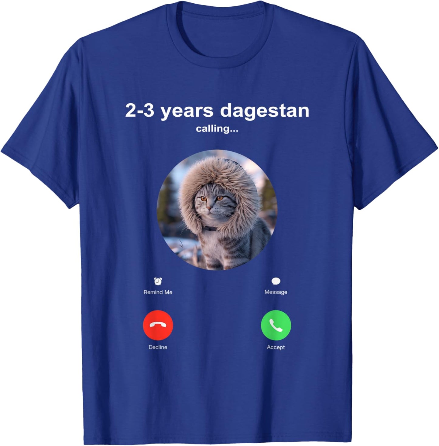 Send Him 2-3 Years Dagestan Funny MMA Wrestling Cat T-Shirt - T-Shirt | Royal