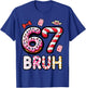 67 Bruh 6 7 Valentines Day Six Seven Meme Kids Boys Youth T-Shirt - T-Shirt | Royal