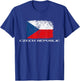 Czech Republic Flag, Czech Republic Travel, Czech Flag T-Shirt - T-Shirt | Royal