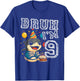 Italian Brainrot Bruh I'm 9 Age 9th Kids Boys Girls T-Shirt - T-Shirt | Royal