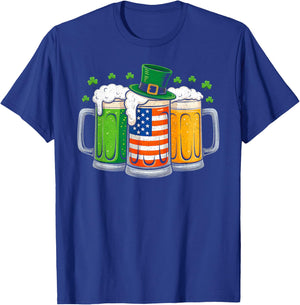 St Patricks Day Irish Beer Drinking Saint Paddys Men Women T-Shirt - T-Shirt | Royal
