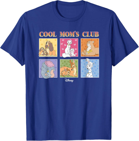Disney Classic Cool Mom's Club Mother's Day T-Shirt - T-Shirt | Royal