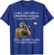 Men are Created Equal Still Shoot Clays in Their Eighties T-Shirt - T-Shirt | Royal