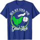 Rub My Cock for Good Luck - Clover and Chicken Patricks Day T-Shirt - T-Shirt | Royal