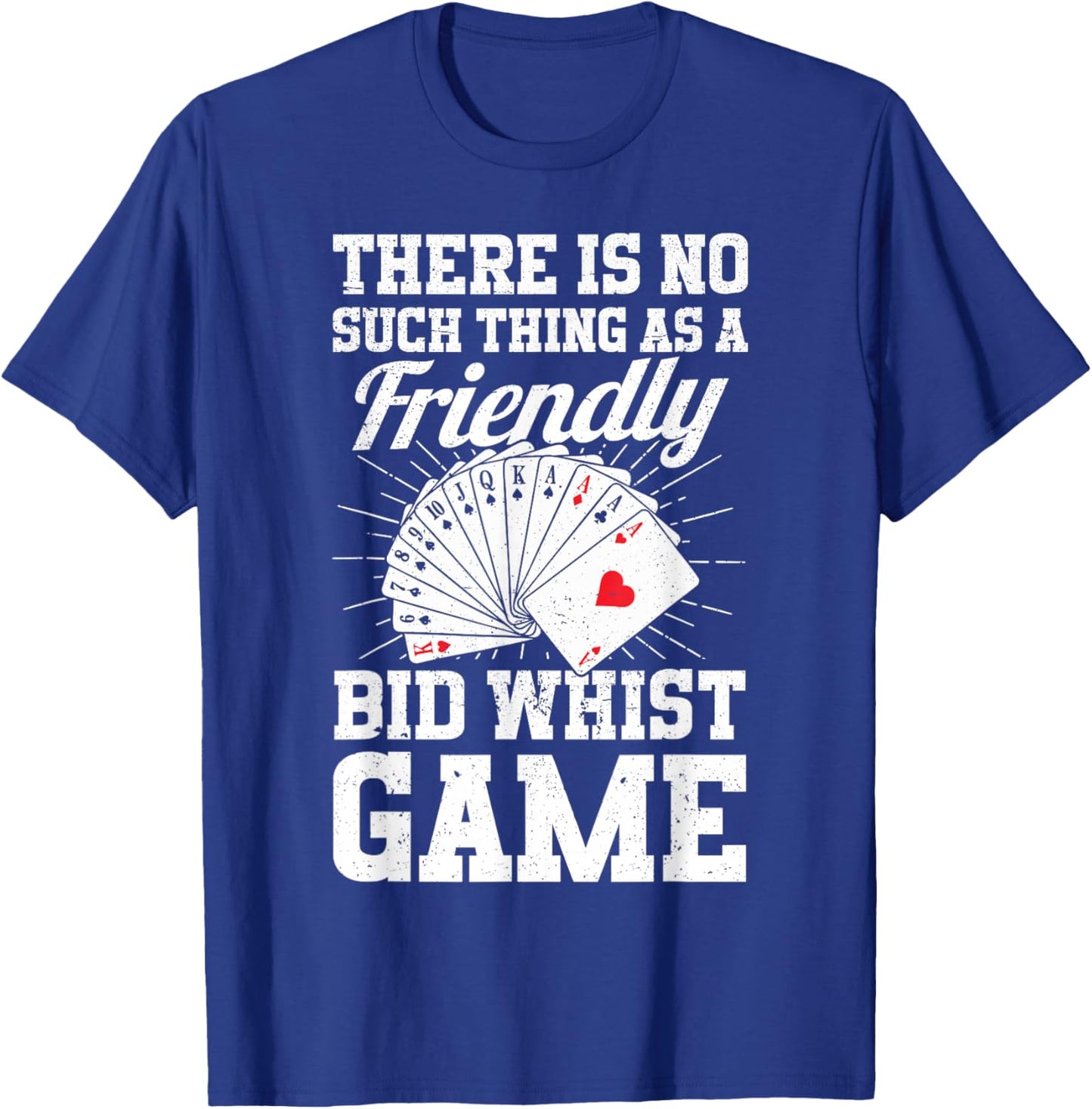 Bid Whist T-Shirt - T-Shirt | Royal