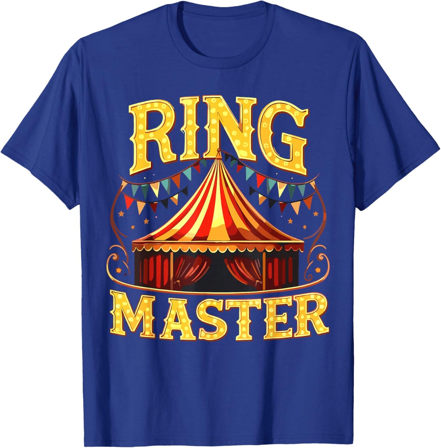 Ring Master Circus Staff Carnival Party T-Shirt - T-Shirt | Royal