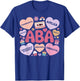 Behavioral Therapy ABA Therapist Valentine's Day Couple T-Shirt - T-Shirt | Royal