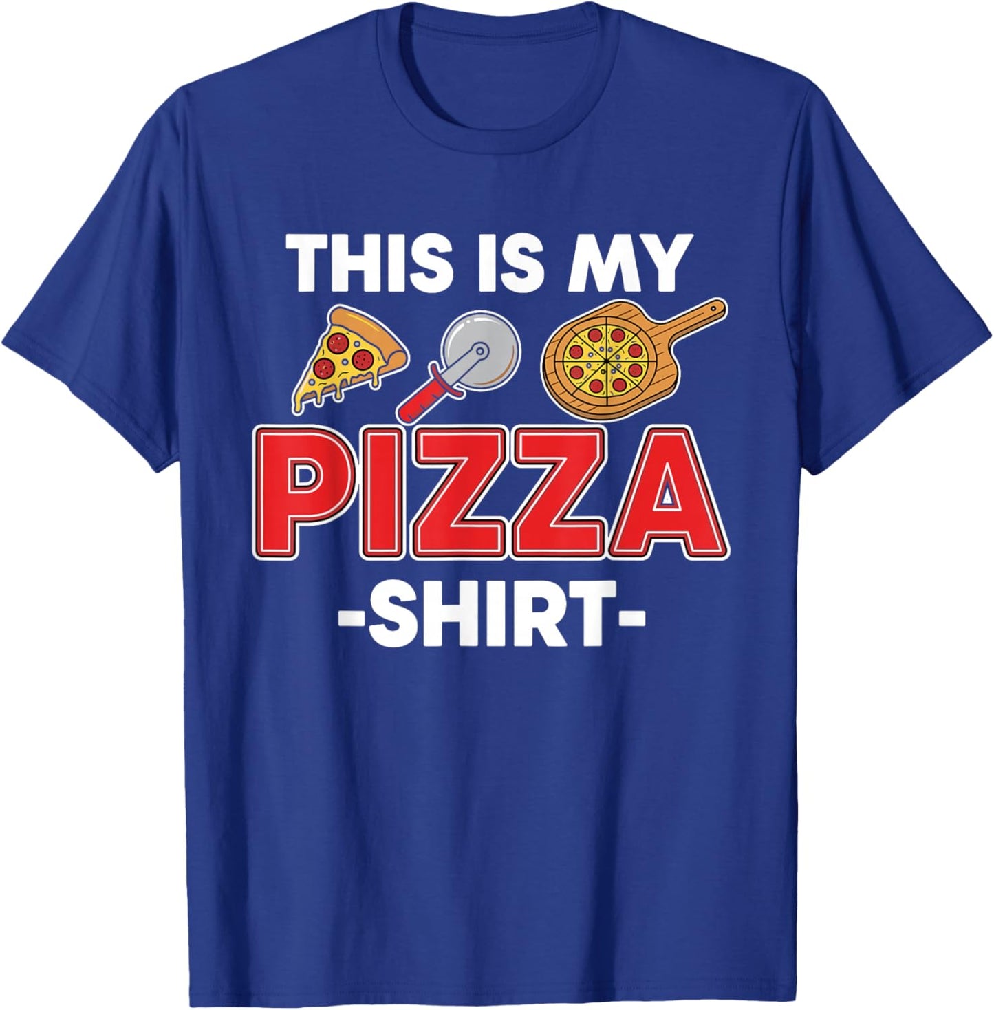 This is My Pizza Shirt T-Shirt - T-Shirt | Royal