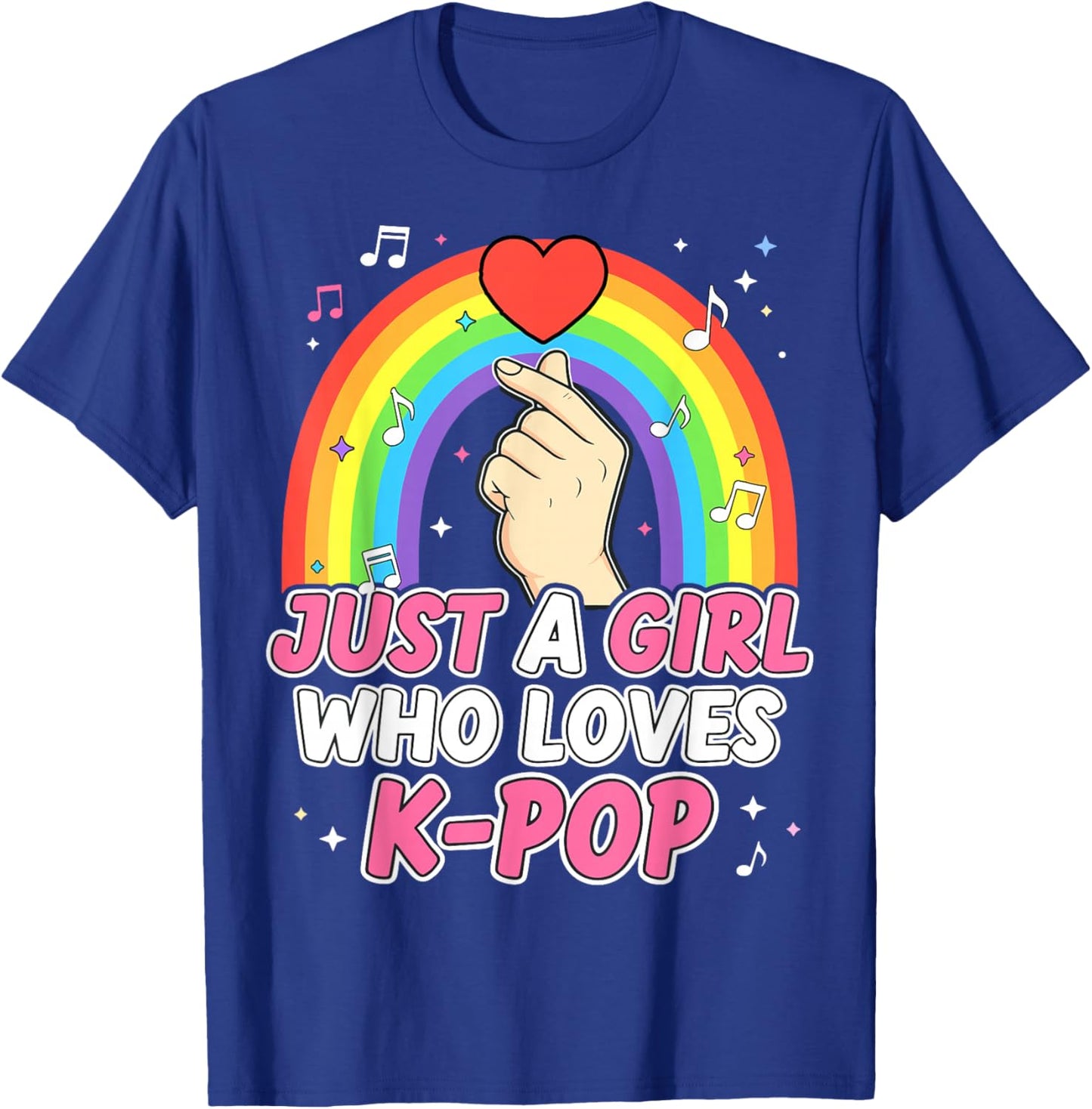 Just A Girl Who Loves K-Pop T-Shirt - T-Shirt | Royal