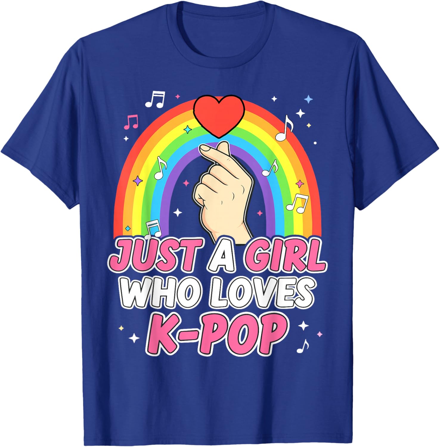 Just A Girl Who Loves K-Pop T-Shirt - T-Shirt | Royal