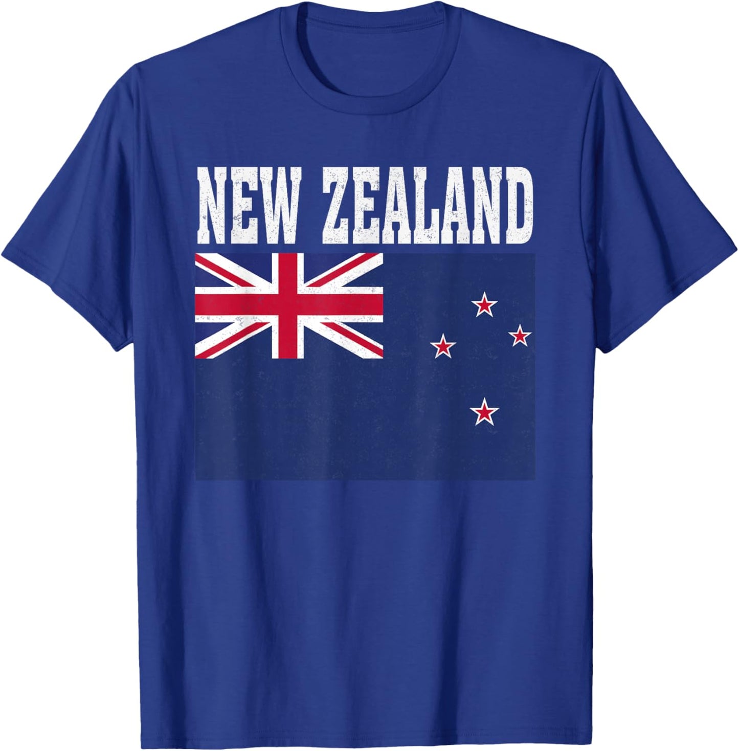 NEW Zealand Flag Patriotic National Roots Souvenir T-Shirt - T-Shirt | Royal