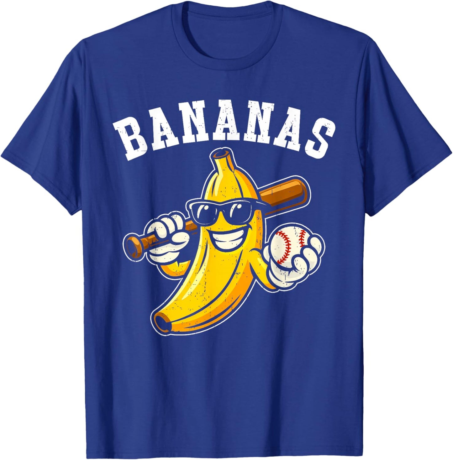 Banana Funny Men Women Kids Youth Boys Women Teen T-Shirt - T-Shirt | Royal