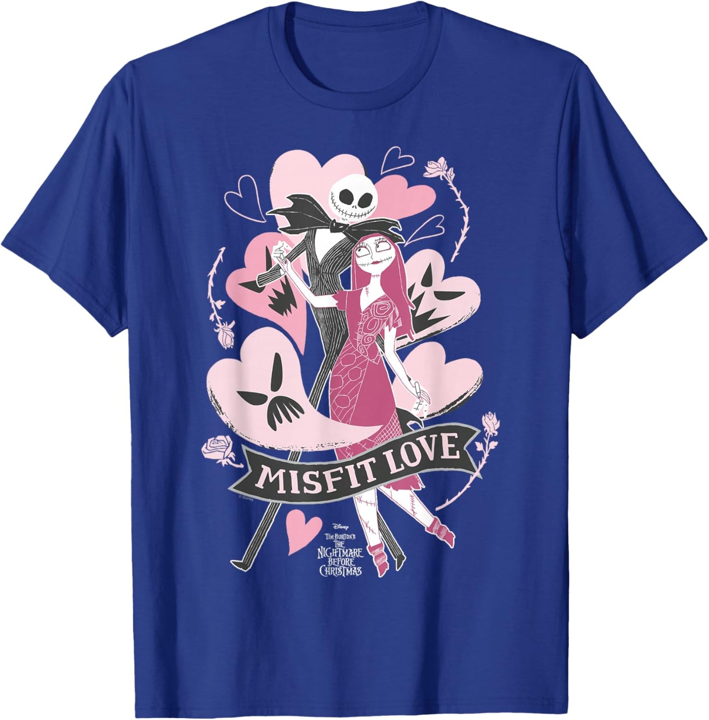 Nightmare Before Christmas - Misfit Love T-Shirt - T-Shirt | Royal