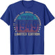 77 Year Old Gifts Vintage 1949 Limited Edition 77th Birthday T-Shirt - T-Shirt | Royal