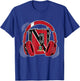 Trinidad and Tobago Flag Headphones Trini Roots Trinidadian T-Shirt - T-Shirt | Royal